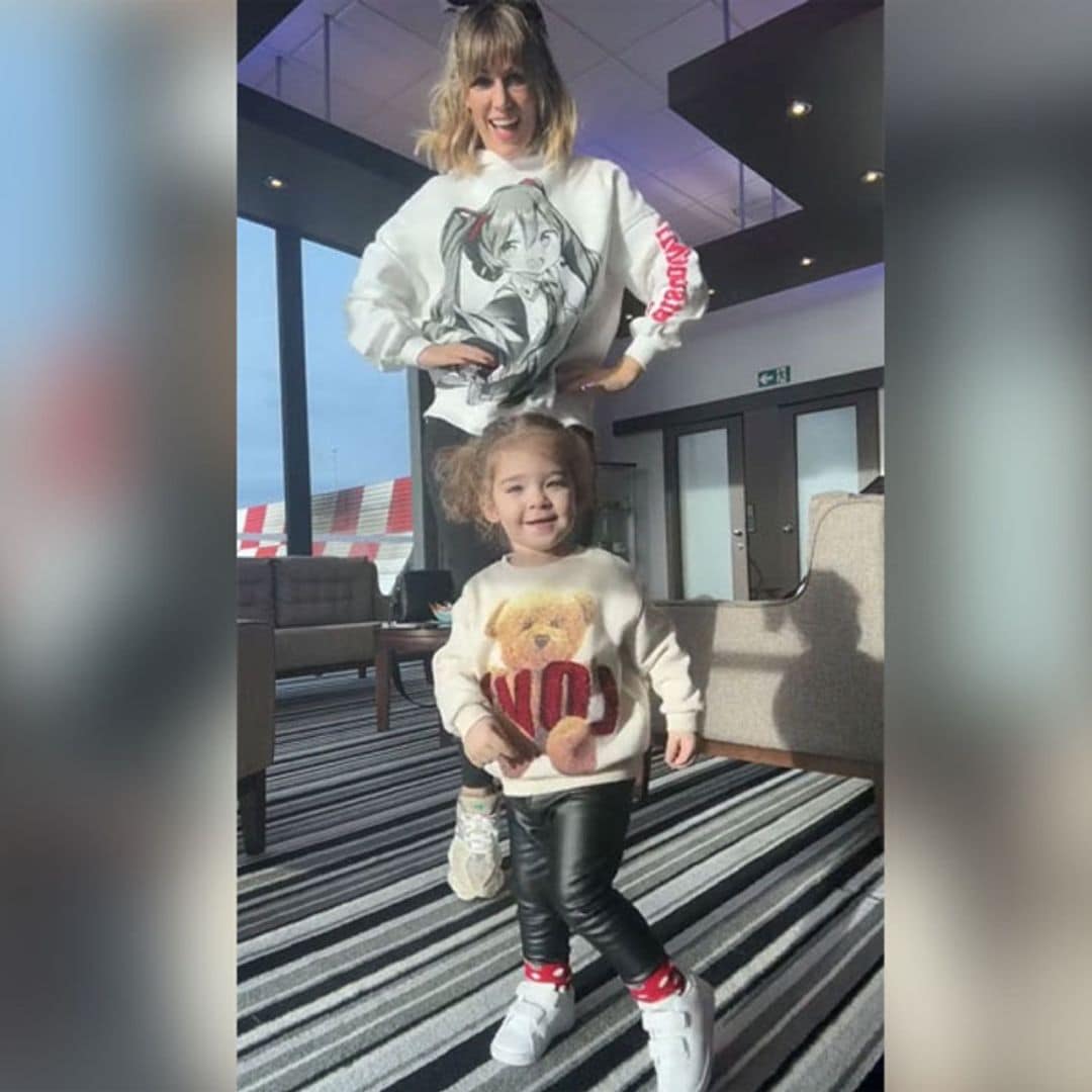 De su debut cantando a su primera coreografía: la hija de Edurne y David de Gea ya apunta maneras