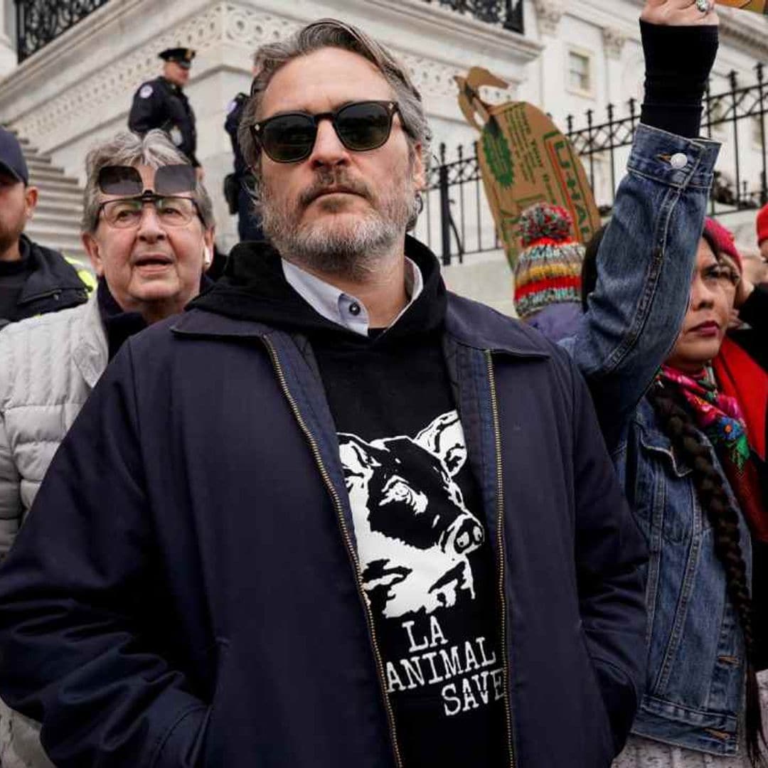 Joaquin Phoenix arrestado en una protesta contra el cambio climático organizada por Jane Fonda