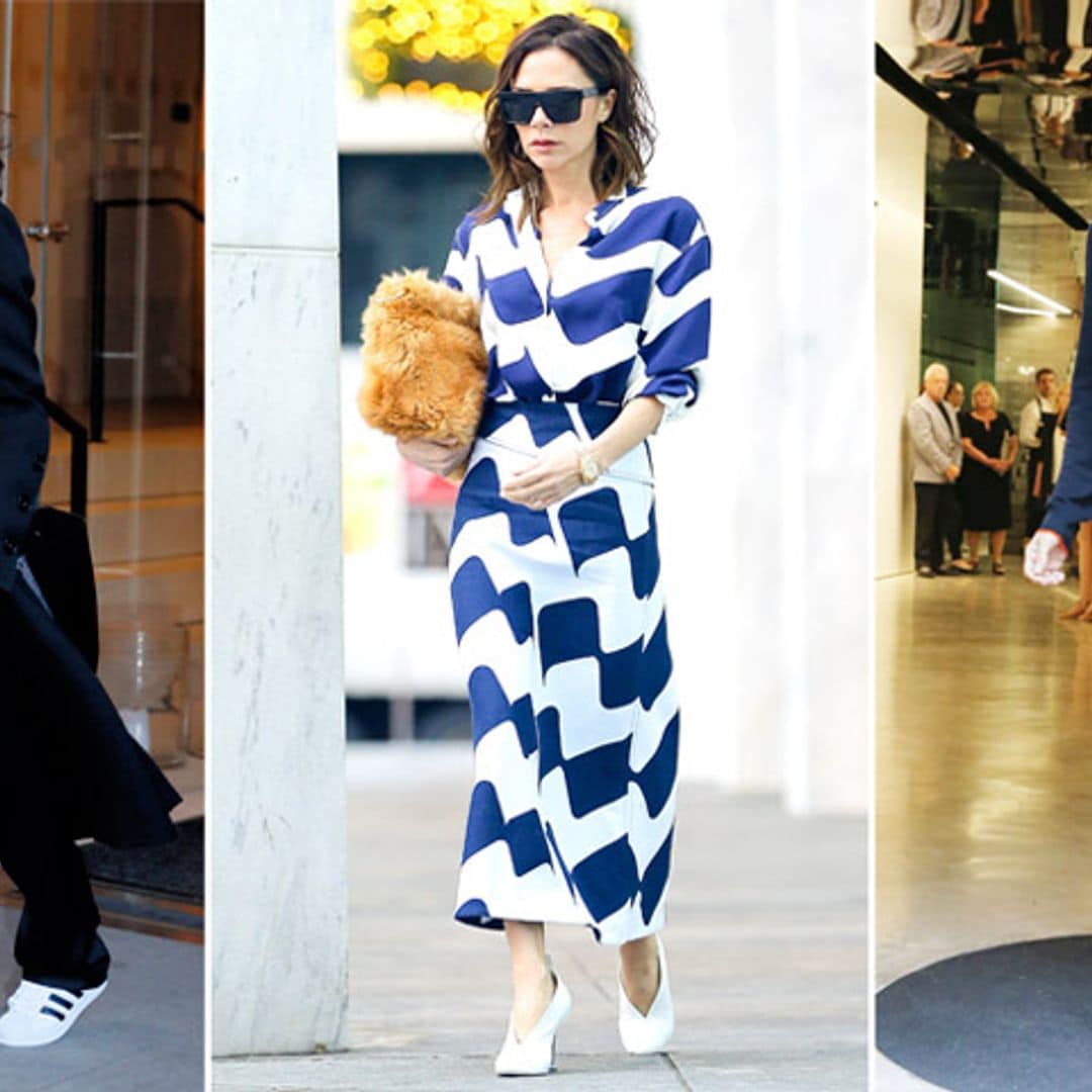 Este año solo necesitas 3 pares de zapatos (¡y todos son blancos!). Firmado: Victoria Beckham