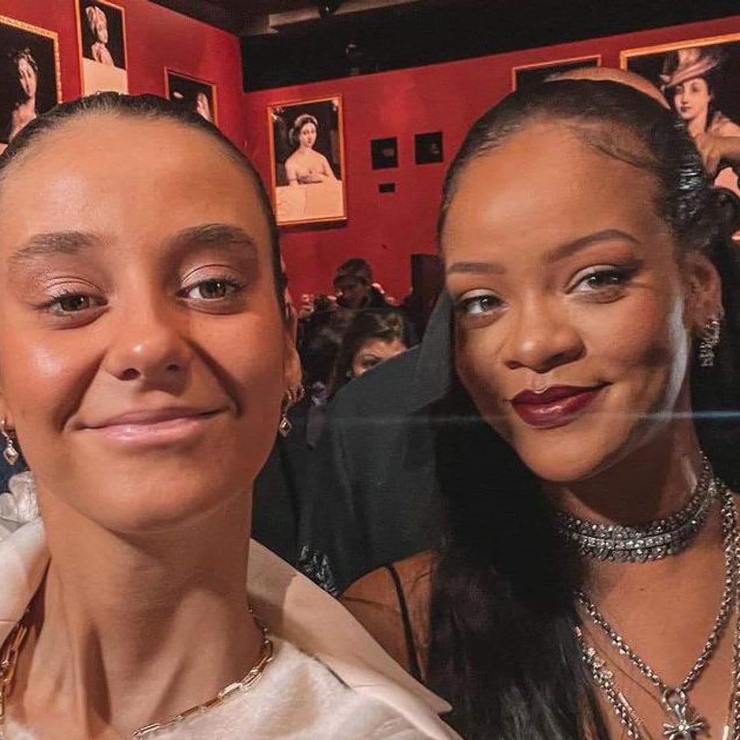 Victoria, prima de la princesa Leonor, como toda una ‘influencer’ junto a Rihanna en París