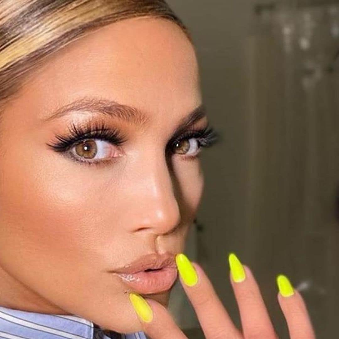 JLo se hizo ella misma la manicure ¡y le tomó ocho horas! A-Rod registró el fiasco