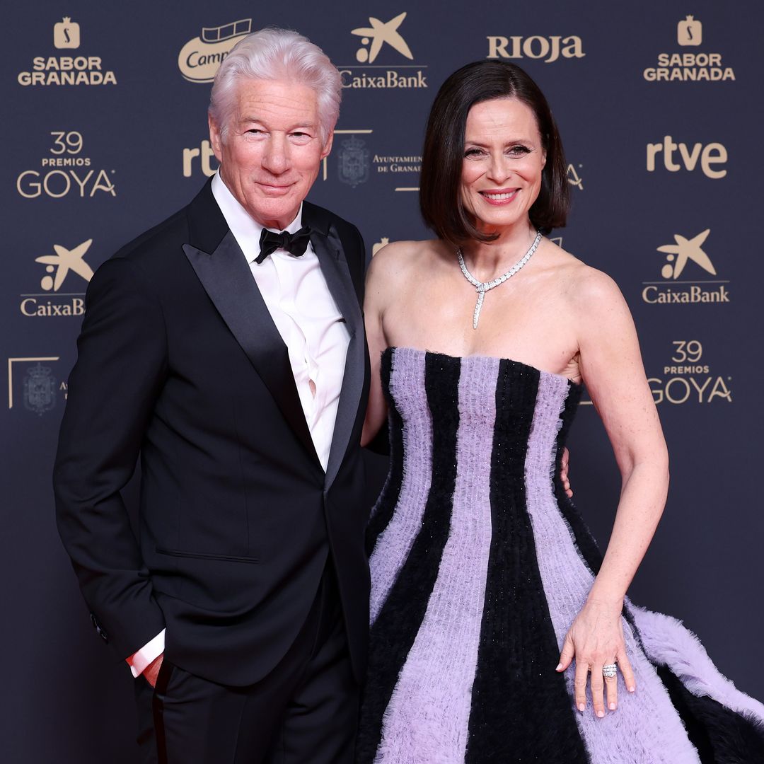 Richard Gere y Aitana Sánchez Gijón en los premios Goya 2025