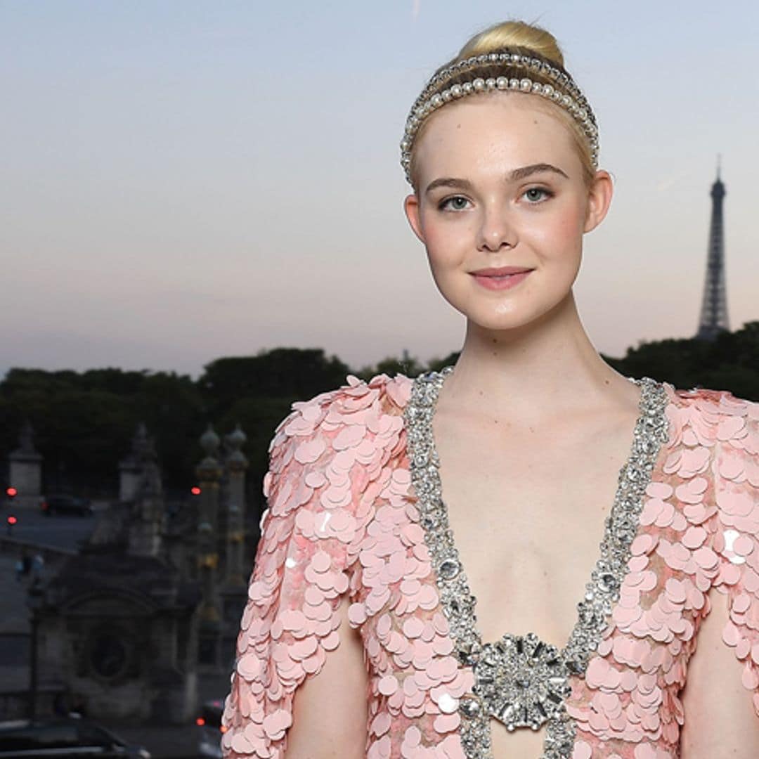 Siete peinados sencillos para copiar el impecable estilo de Elle Fanning