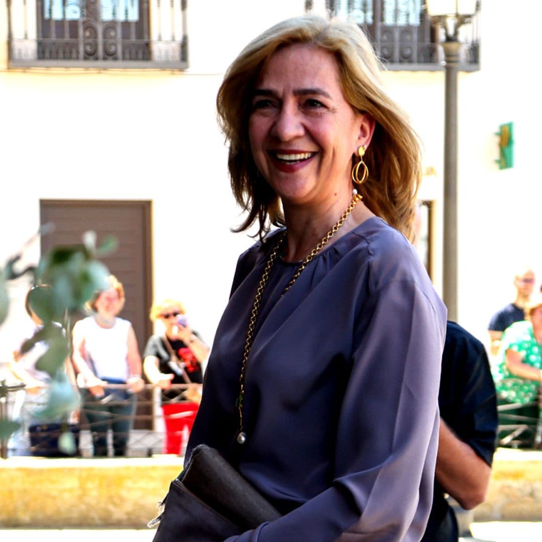 La infanta Cristina asiste a la boda de unos amigos en Toledo