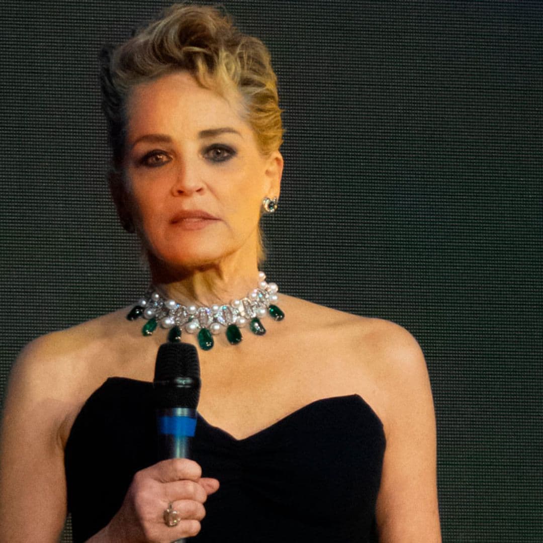 Las lágrimas de Sharon Stone al confesar que ha perdido la mitad de su fortuna