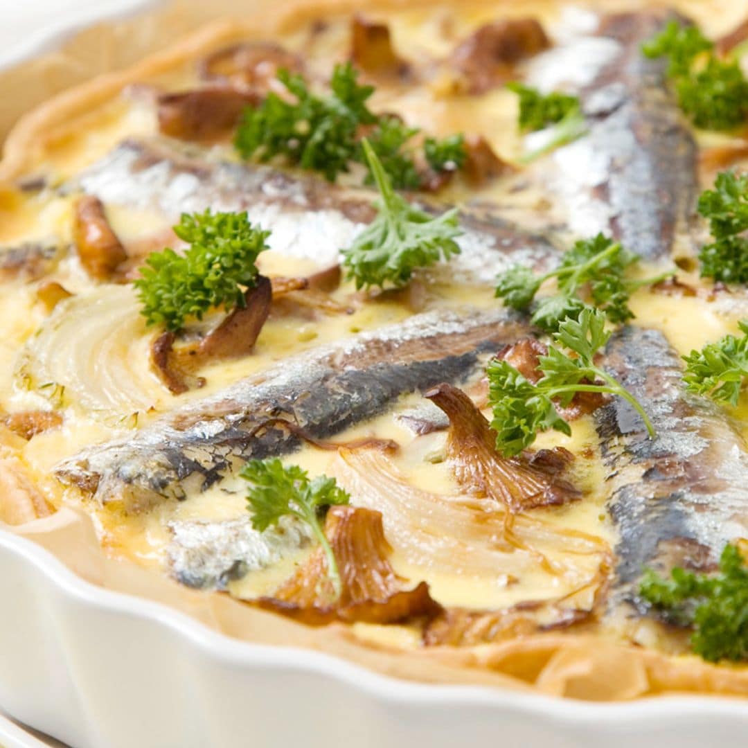 Quiche de sardinas