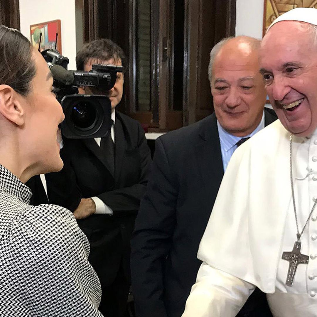 PRIMICIA: Todos los detalles del encuentro del Papa Francisco y Tamara Falcó en el Vaticano