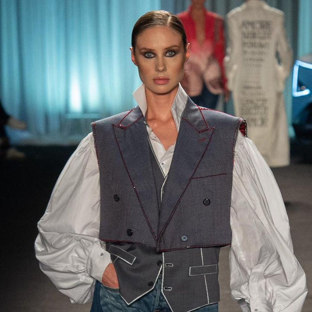 La propuesta de lujo sostenible del diseñador Alejandro Crocker en Bogotá Fashion Week