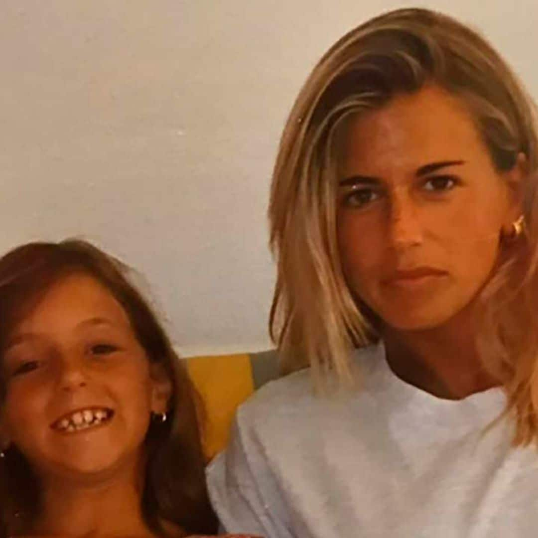 Patricia Cerezo felicita a su hermana 15 años menor con las mejores fotos de su infancia