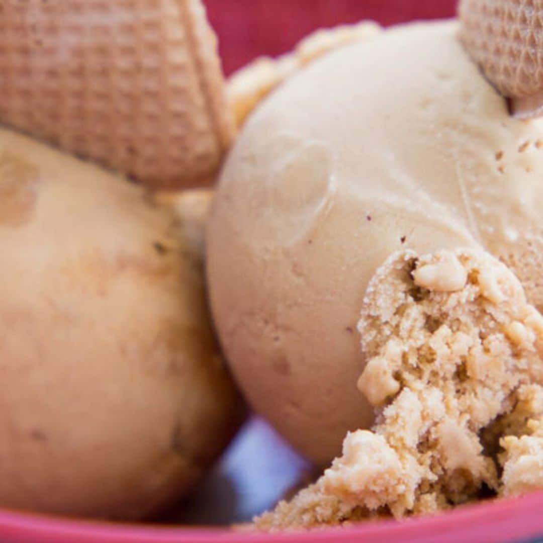 Helado de turrón de Jijona