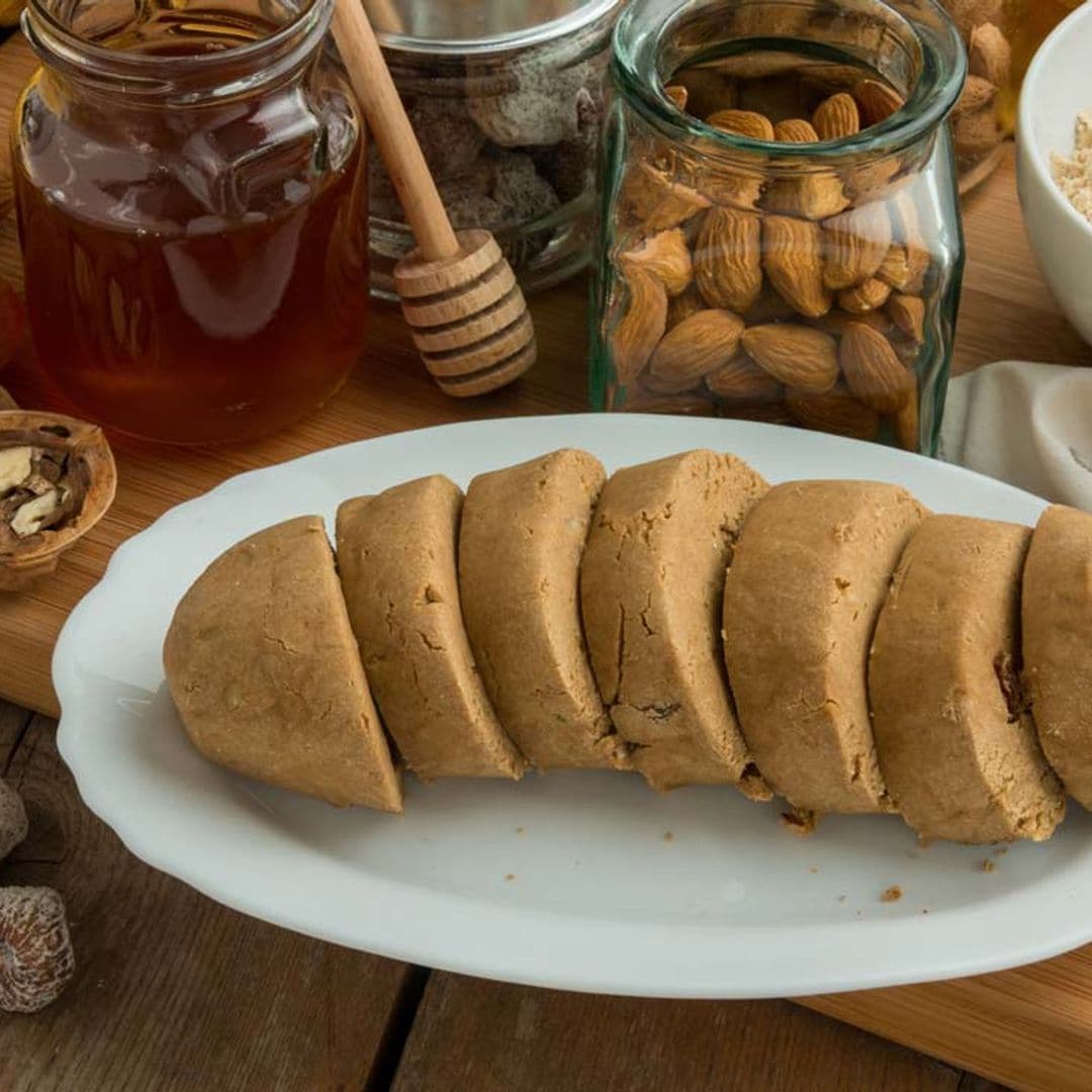 Gofio con miel y frutos secos