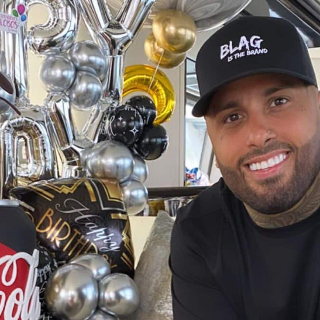 Nicky Jam celebró su cumpleaños aislado, con invitados VIP en un yate de lujo