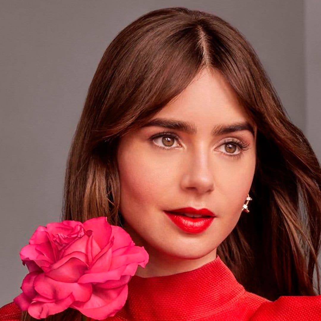 La nueva compañera de trabajo de Lily Collins... ¡es una superestrella de Hollywood!