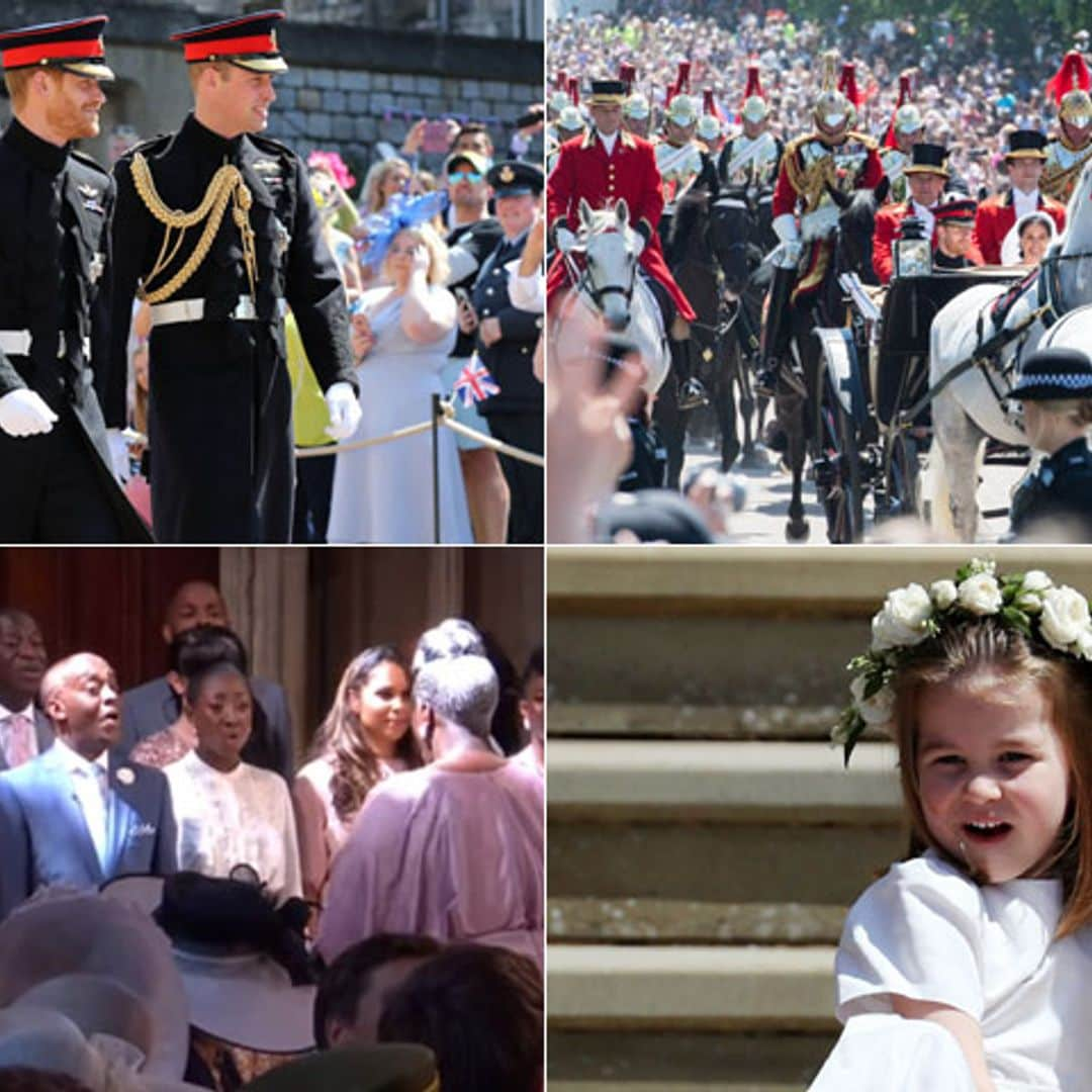 Los doce mejores momentos de la boda real del año