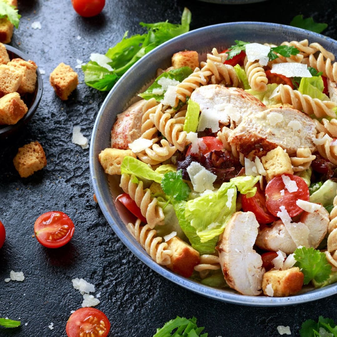 ensalad pasta pollo adob