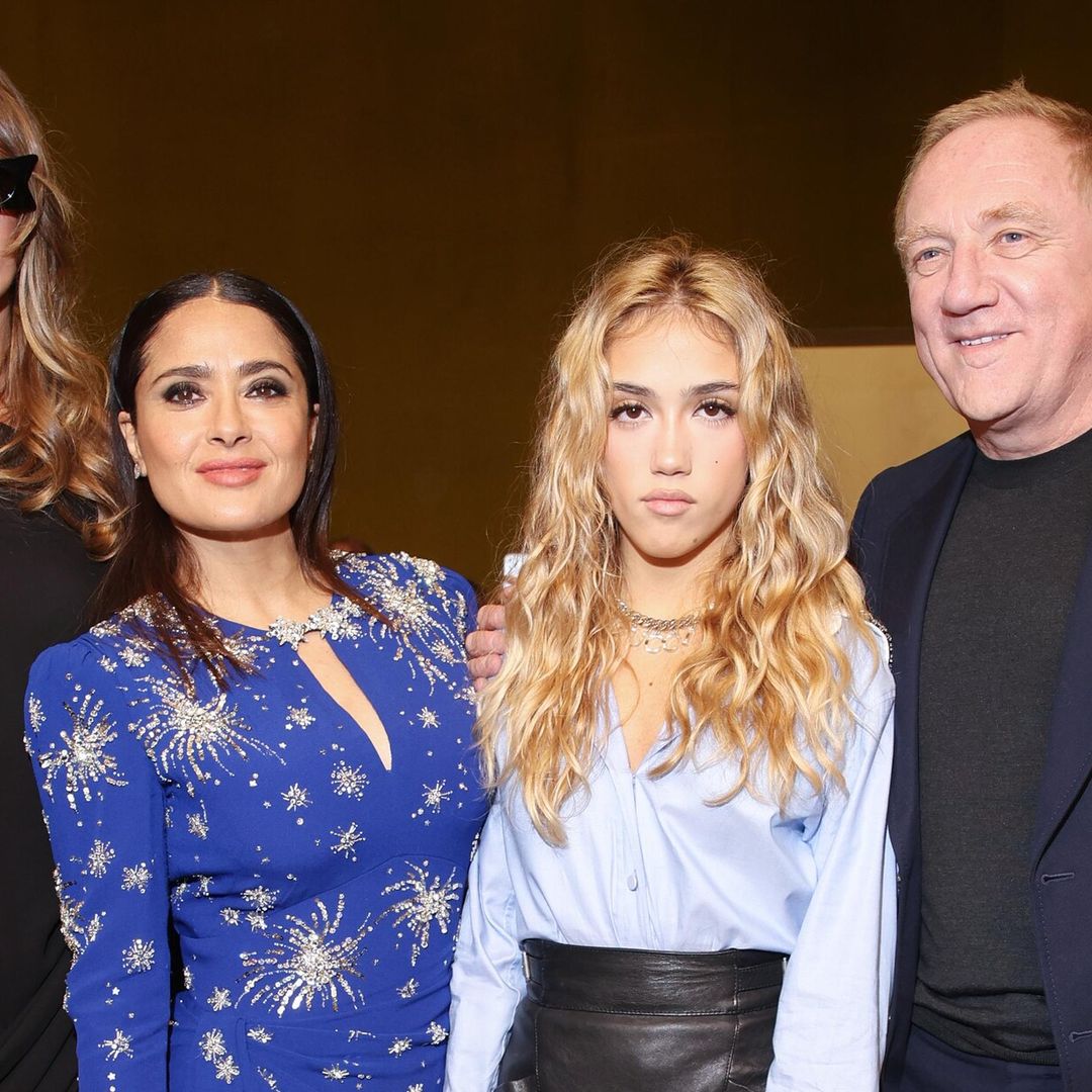 mathilde pinault salma hayek valentina paloma pinault y francois henri pinault