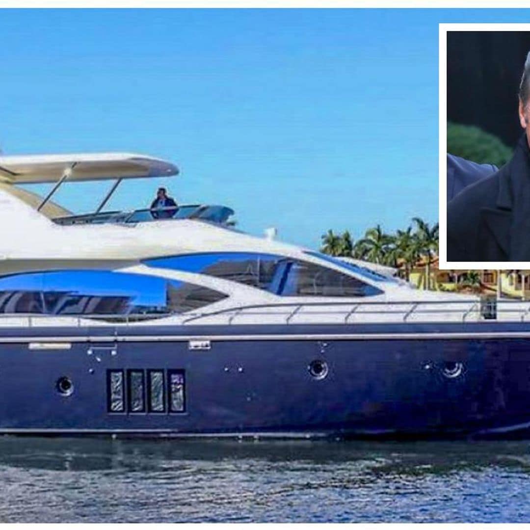 Conoce el lujoso yate que Luis Miguel puso a la venta por casi tres millones