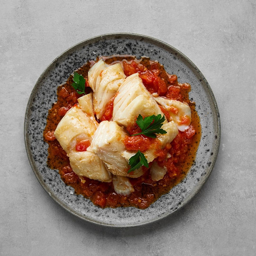 Bacalao con salsa de tomate