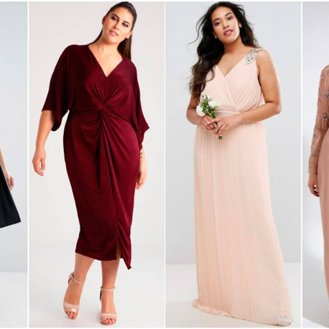 Sobre curvas e invitadas perfectas: 20 Vestidos de fiesta 'plus size'