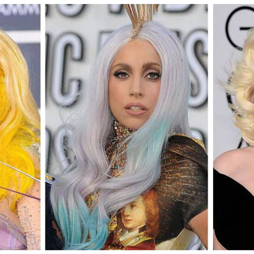 De la excentricidad al glamour: los mejores ‘hairstyles’ de Lady Gaga