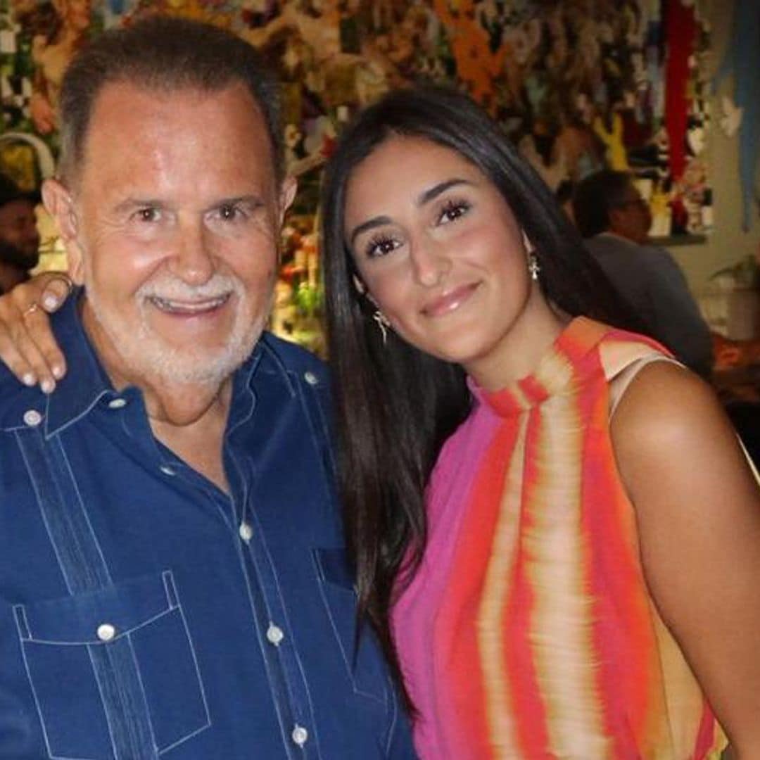 Raúl de Molina celebra dichoso el cumpleaños 24 de su hija Mia