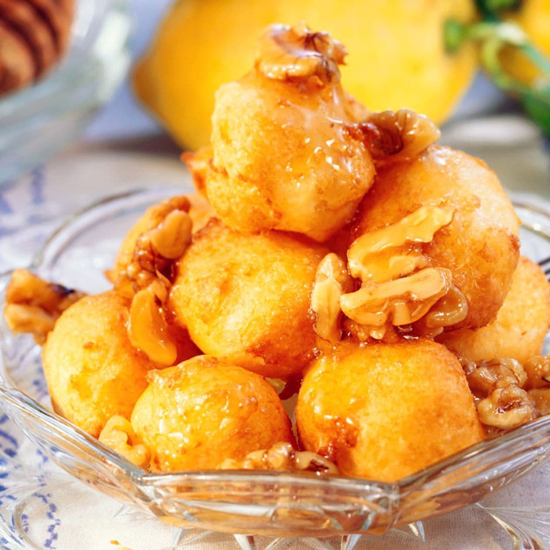 'Loukoumades' (buñuelos griegos)