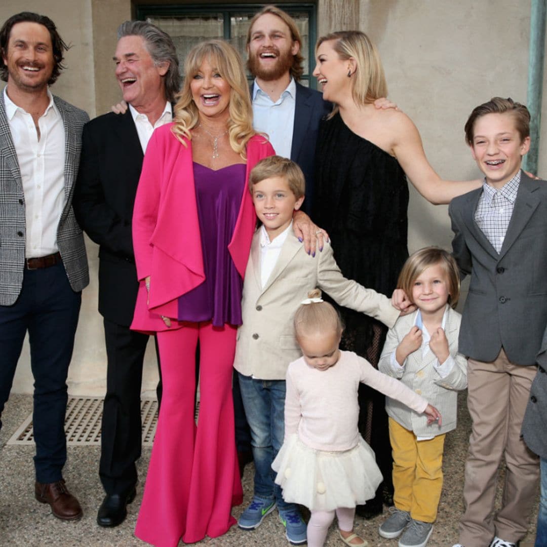 Goldie Hawn y Kurt Russell, a punto de convertirse en abuelos por octava vez: conoce a su familia