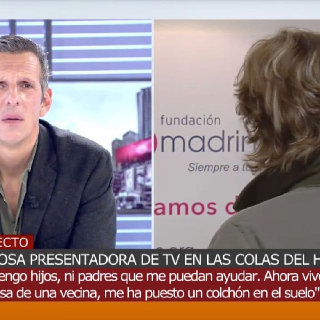 Una presentadora arruinada consigue trabajo gracias a un directo con Joaquín Prat