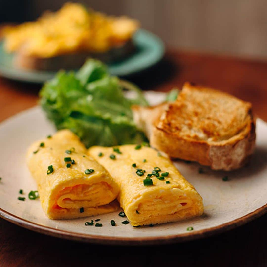 Así se hace la tortilla francesa más esponjosa