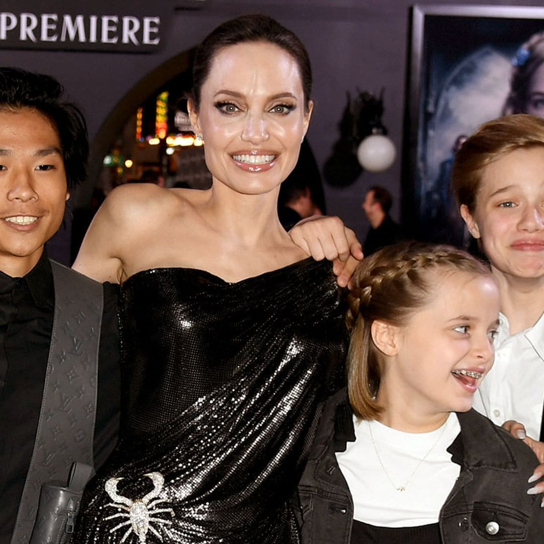 Angelina Jolie celebra su 45 cumpleaños con sus hijos y pide un deseo