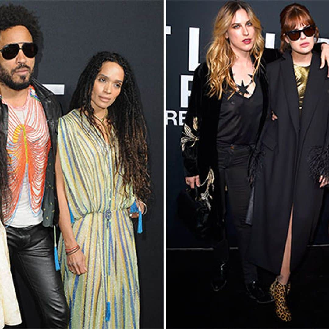 Saint Laurent reúne a las familias más 'glam rock'