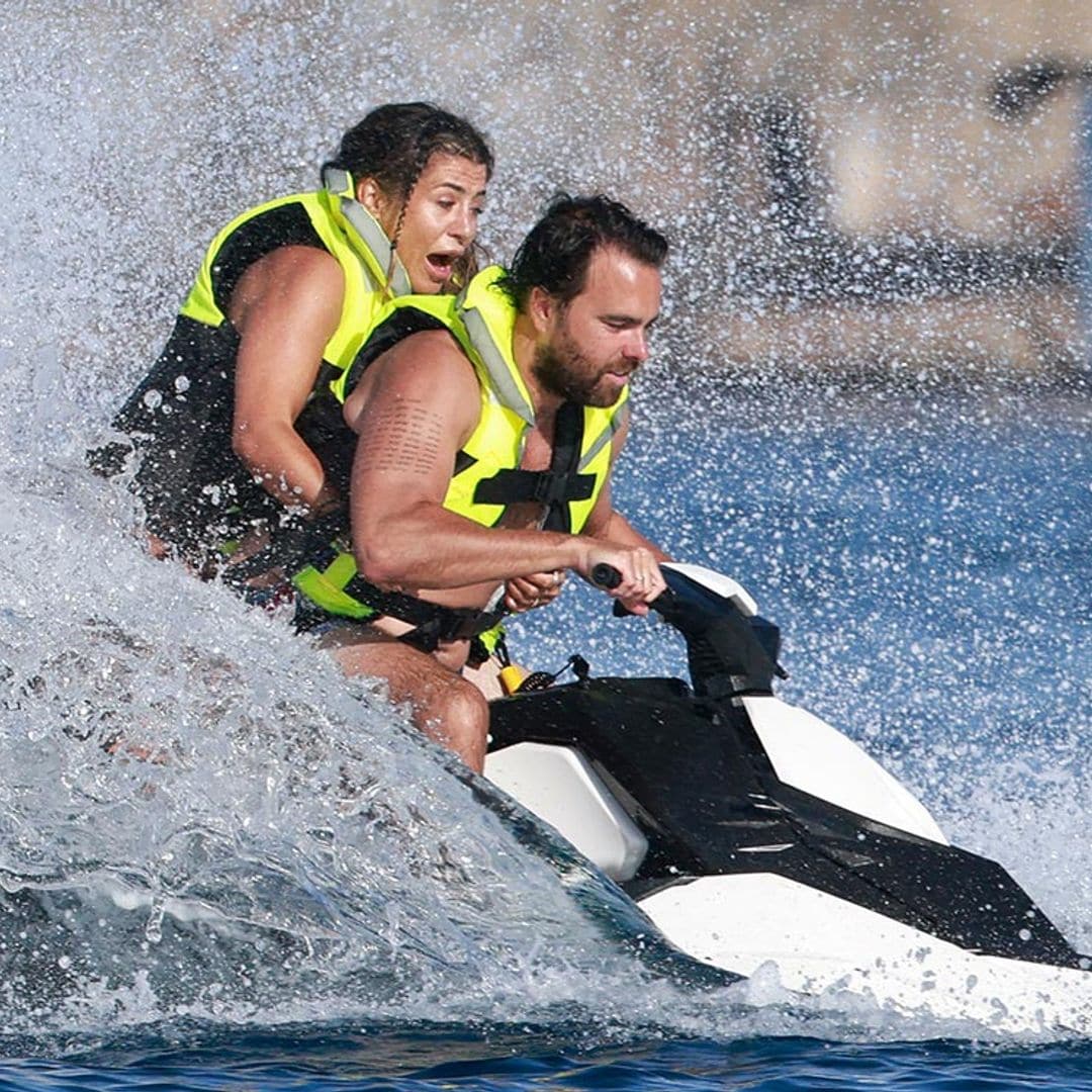 ¡A toda velocidad! Elena Tablada y Javier Ungría, jornada de emociones fuertes en alta mar