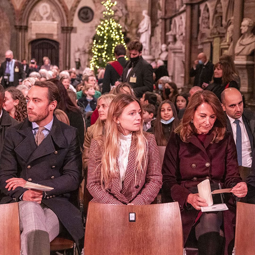 Los Middleton, una piña en torno a la duquesa de Cambridge en su concierto navideño