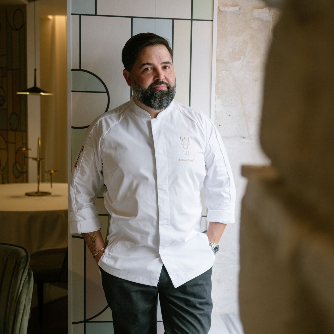 Juanlu Fernández, chef del restaurante Lu, Cocina y Alma de Jerez de la Frontera en Cádiz