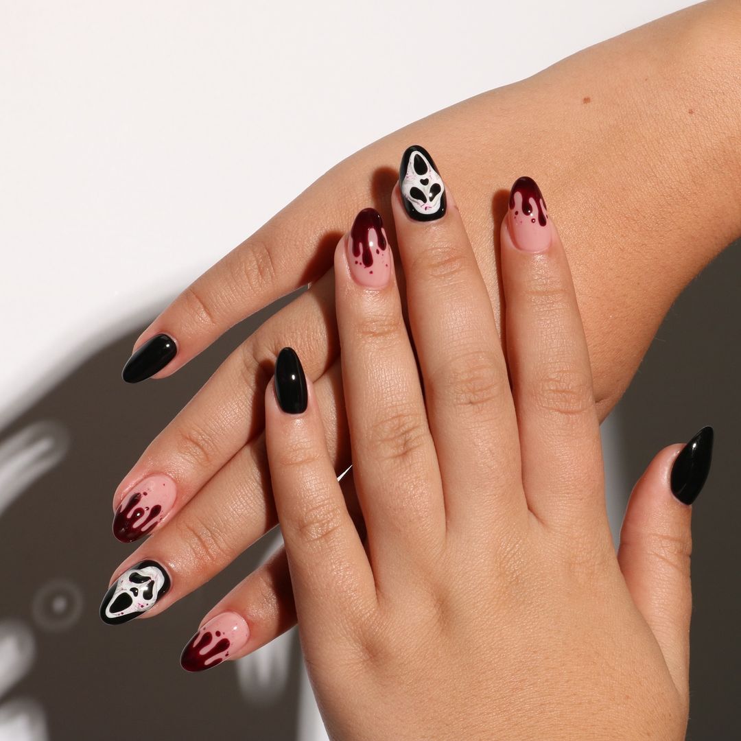 5 ideas de uñas de Halloween sencillas y originales que te puedes hacer en casa