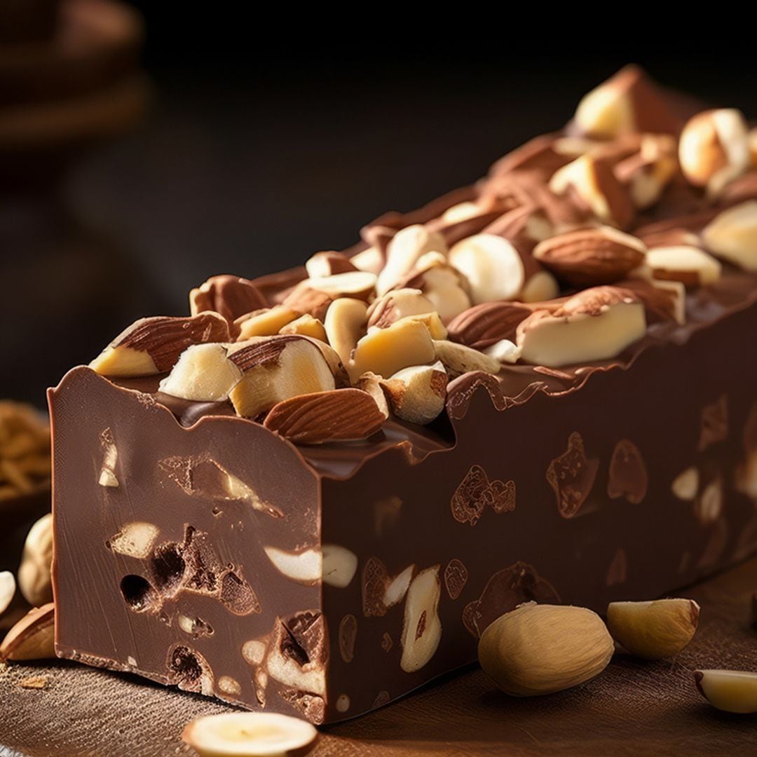 Cómo hacer turrón de chocolate casero ¡con tan sólo 3 ingredientes!