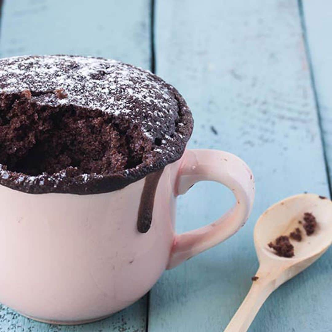 'Mug cake' de chocolate