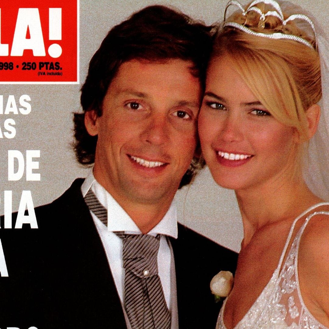 Valeria Mazza celebra su 25º aniversario de boda con Alejandro Gravier. Recordamos su ‘sí, quiero’