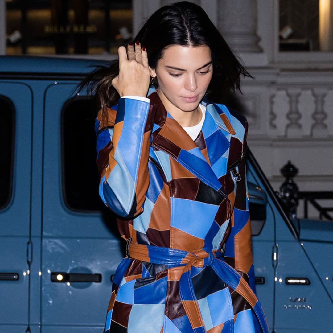 ¿Quieres nuevas ideas para combinar tu 'trench'? Kendall Jenner será tu mejor inspiración