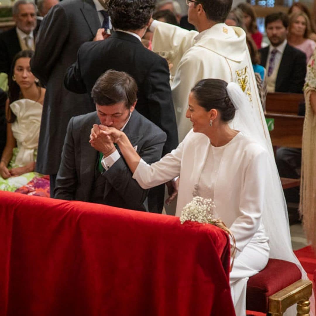 La boda de Lolo De Juan López-Lago y Marta Arias Morales que ha reunido a la élite empresarial y cinegética en Badajoz