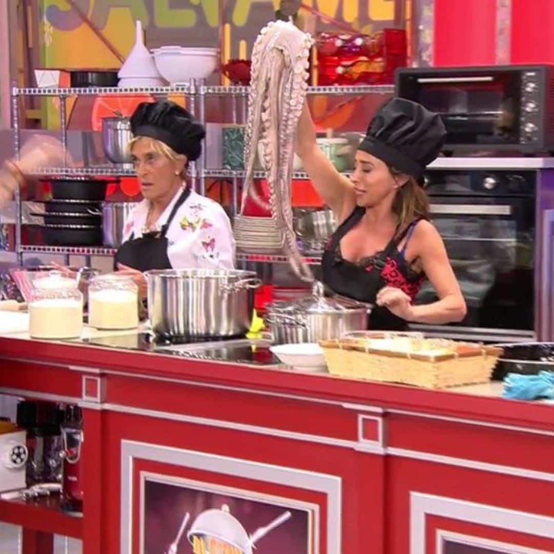 María Patiño y Chelo García-Cortés, la cara y la cruz en 'La última cena'