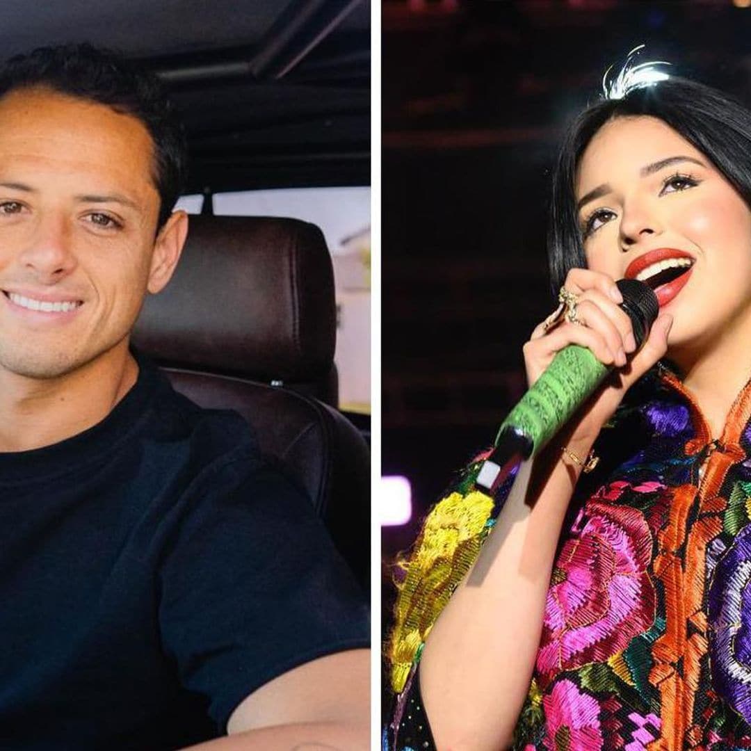 Javier ‘Chicharito’ Hernández quiere cantar con Ángela Aguilar