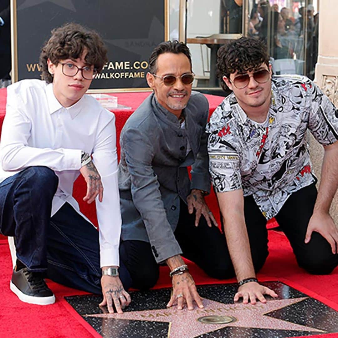 marc anthony hijos getty