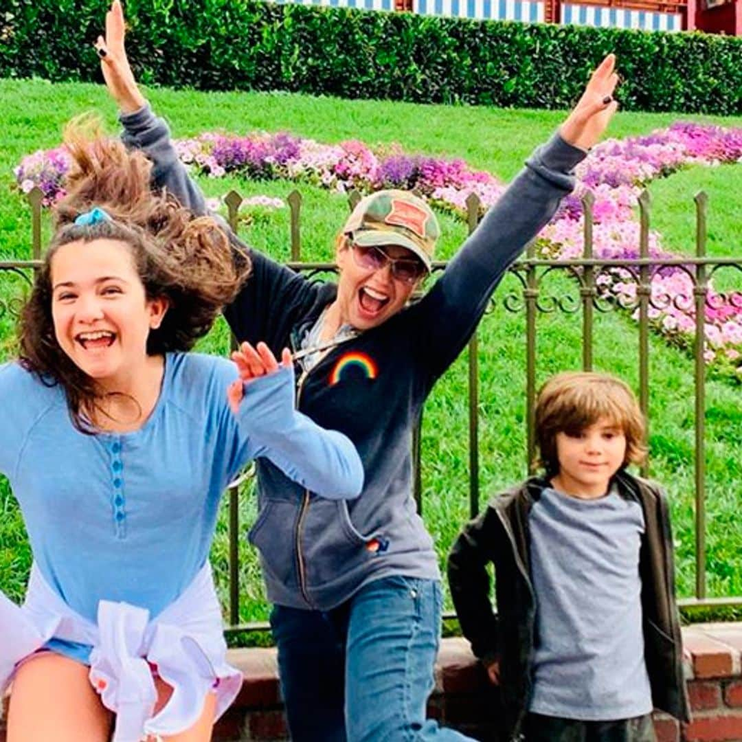 De Disneyland a San Francisco: ¡Thalía se divirtió como niña con sus hijos!