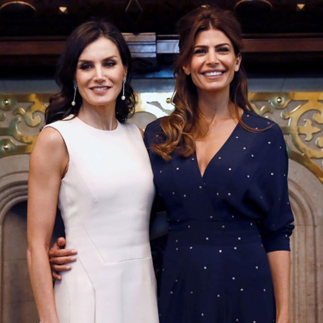 ¡Por fin! Doña Letizia y Juliana Awada protagonizan su esperado duelo de estilo