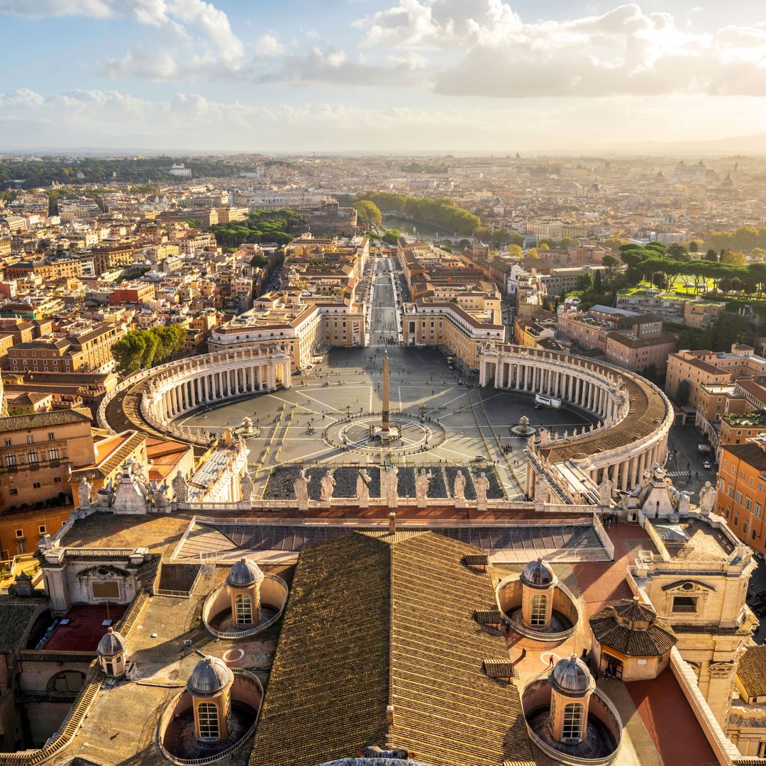 El Vaticano y la plaza de San Pedro, Italia