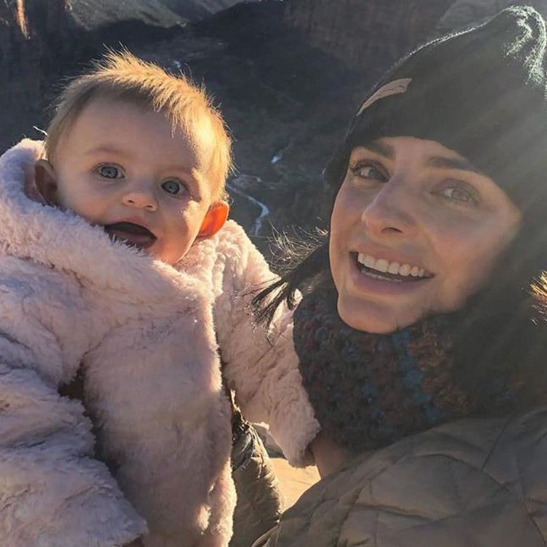 Aislinn Derbez confiesa que su hija tuvo complicaciones al nacer: ‘Mi bebé es una guerrera’