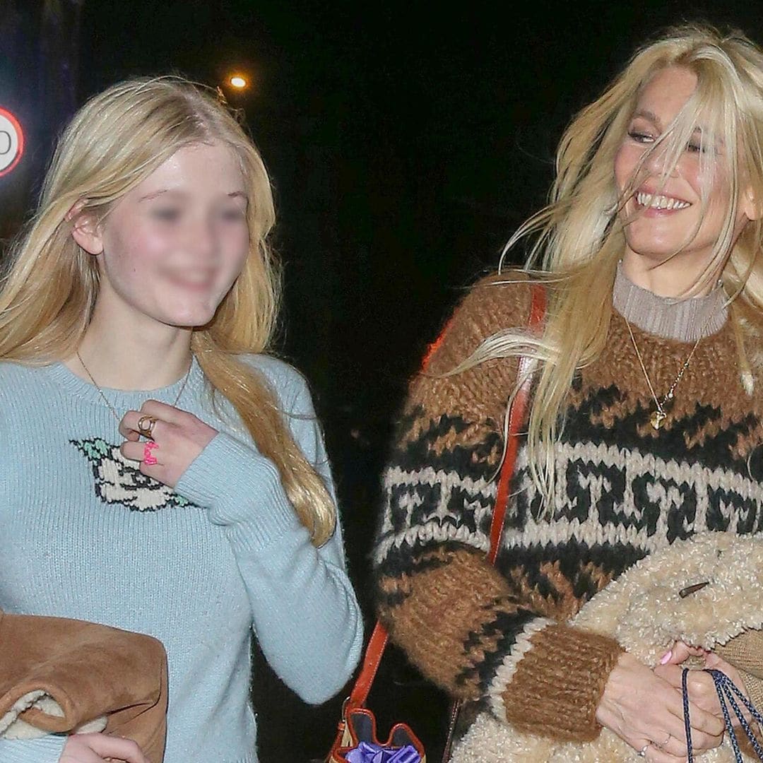 Claudia Schiffer, la leyenda de las pasarelas, y su hija Cosima, de 13 años, impactan con su gran parecido