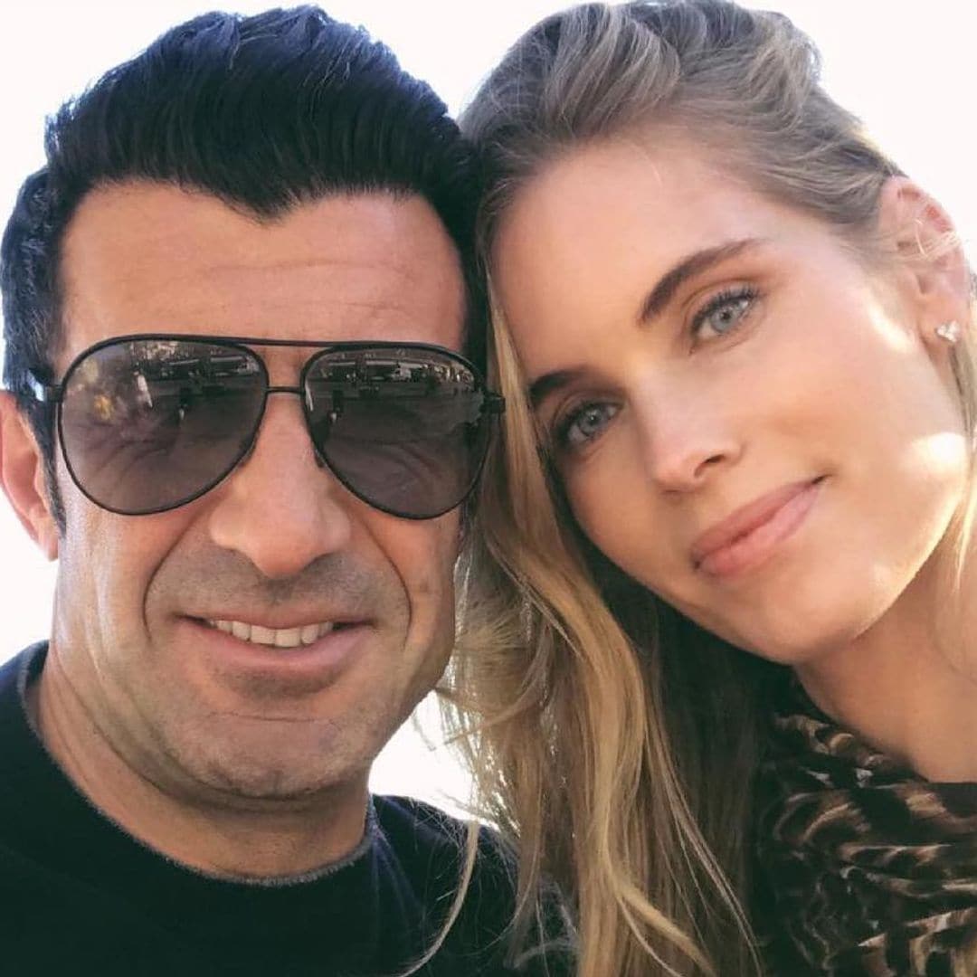 Luis Figo y Helene Svedin, cita para dos en un hotel después de la crisis