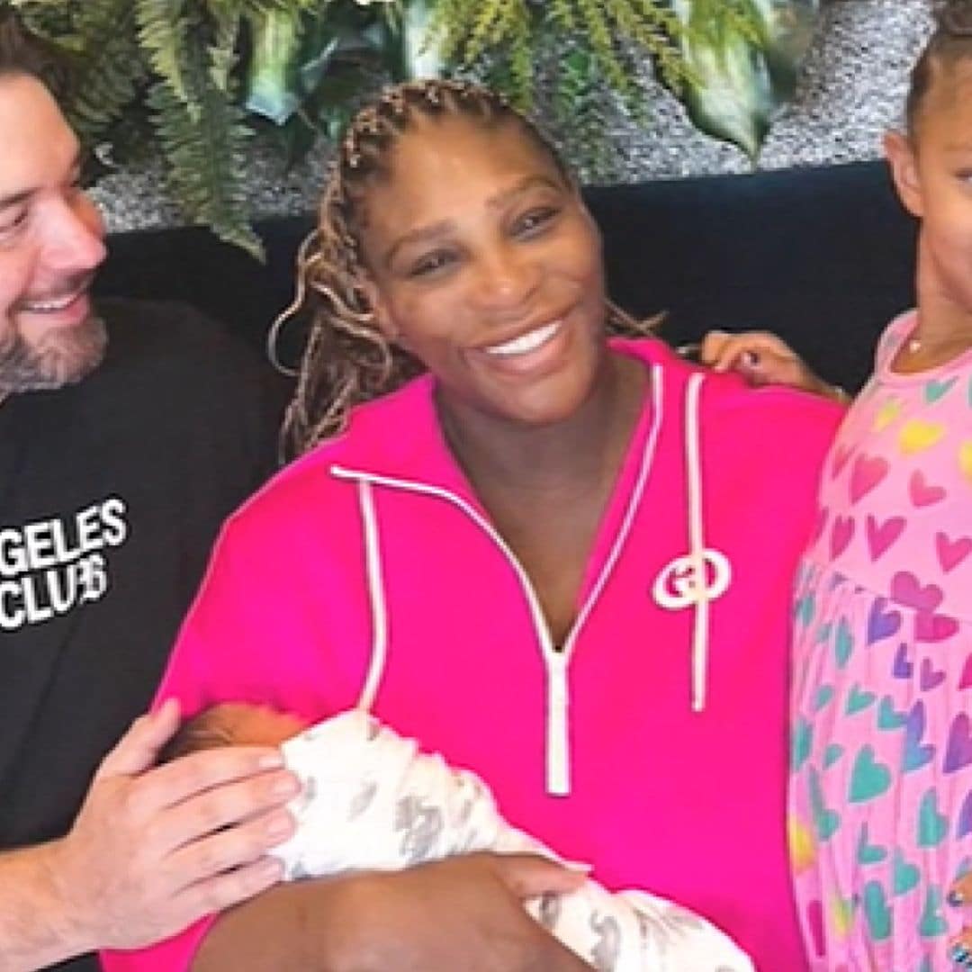 Serena Williams da la bienvenida a su segunda niña  ¡y así de cariñosa se muestra su hija mayor!